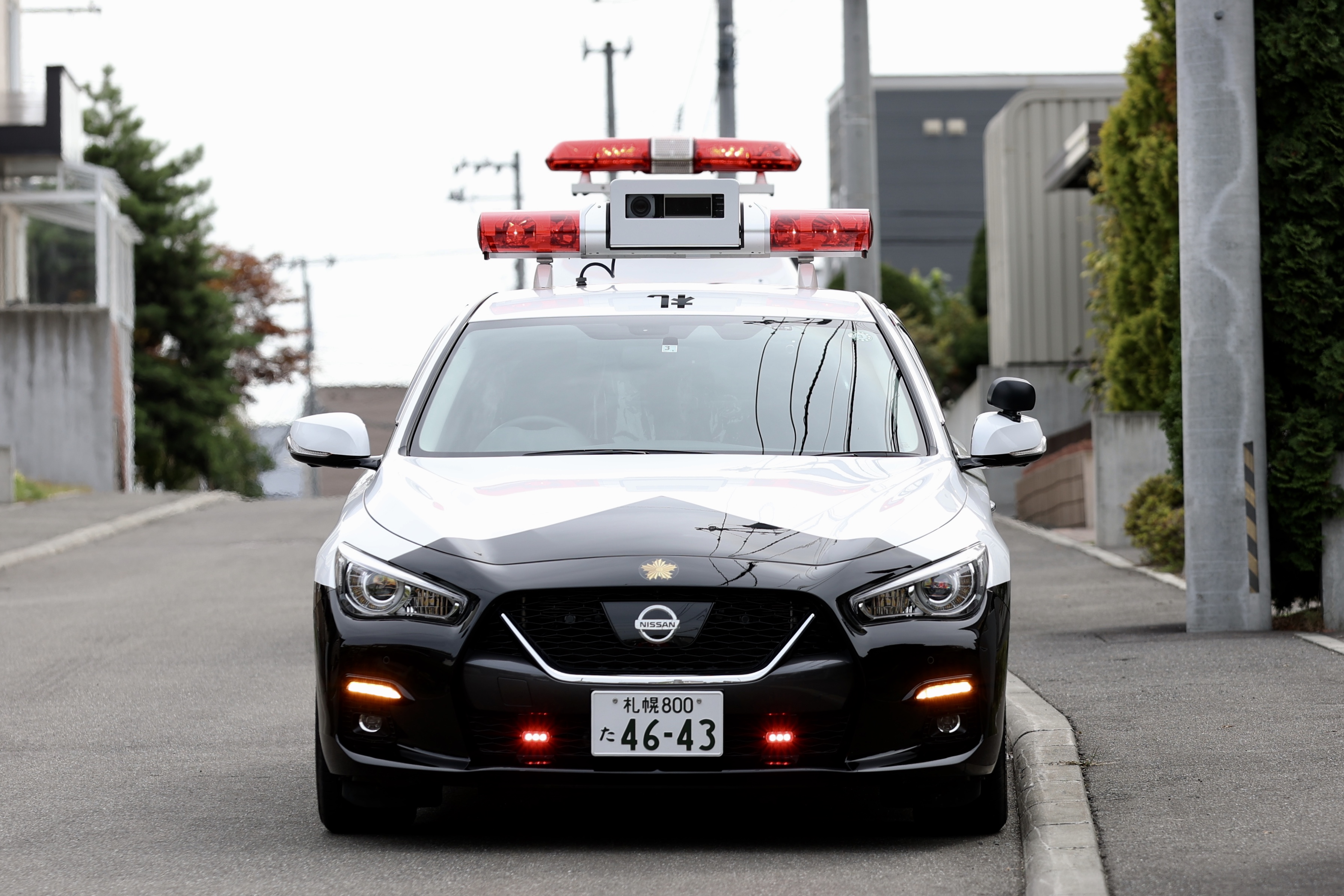 m@-ko-㌧ в X: „北海道警察交通部交通機動隊 日産V37