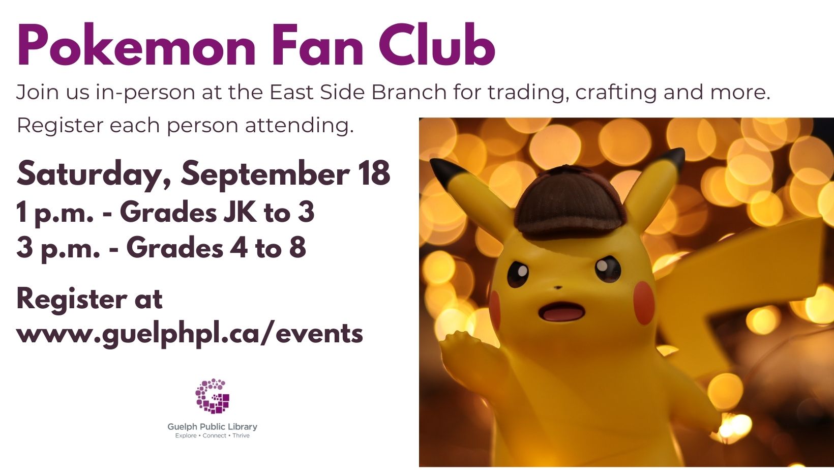 IN-PERSON: Pokemon Club