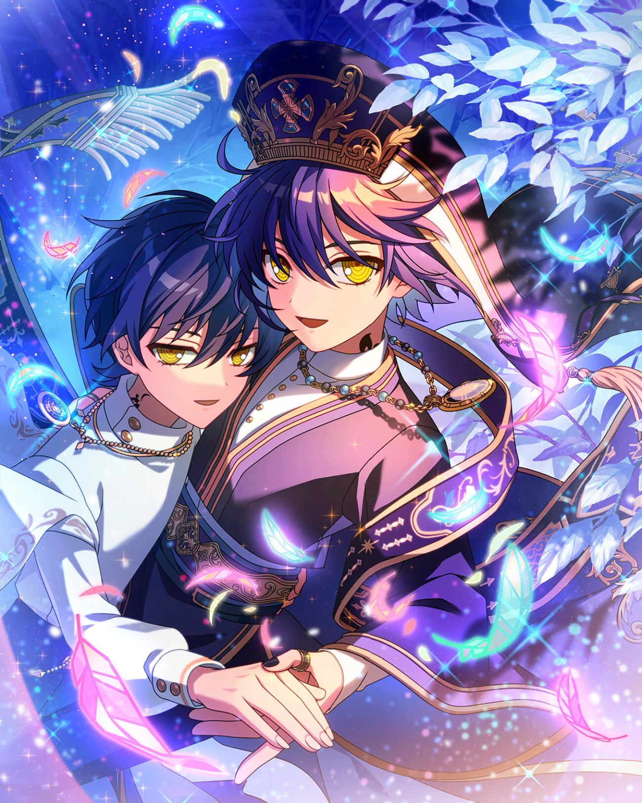 魔法使いの約束 まほやく 攻略wiki Gamerch フルカードイラスト 祈り咲く雪街のラプソディ 北の国 西の国 Ssr 永遠にきみとともに ホワイト 廻る蝶 しるべの花 ミスラ 秘めたる想いを暴く言の葉 オーエン カード一覧 T Co