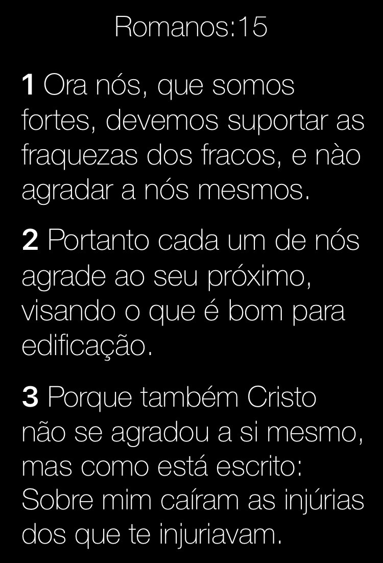 Três orientações fundamentais            1) não busque agradar a si mesmo 2) busque agradar o próximo           3) então agradará a Cristo.             #rpsp #euoroas6horas <a href="/pastorotimar/">Otimar Gonçalves 🇧🇷</a>