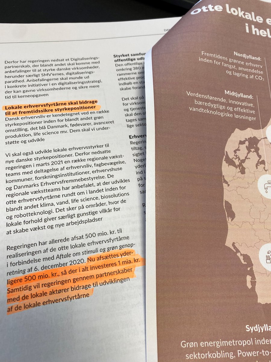 Positivt, <a href="/regeringDK/">Regeringen</a> nu lægger op til yderligere 500 mio. kr. til lokale erhvervsfyrtårne. 

For at eks. Nordjyllands markante CCUS-styrker for alvor kan udfoldes - og det kan aflæses på klimaregnskabet - er vi i #dkpol nødt til at investere og sikre rammerne.

#dkgreen #dkbiz