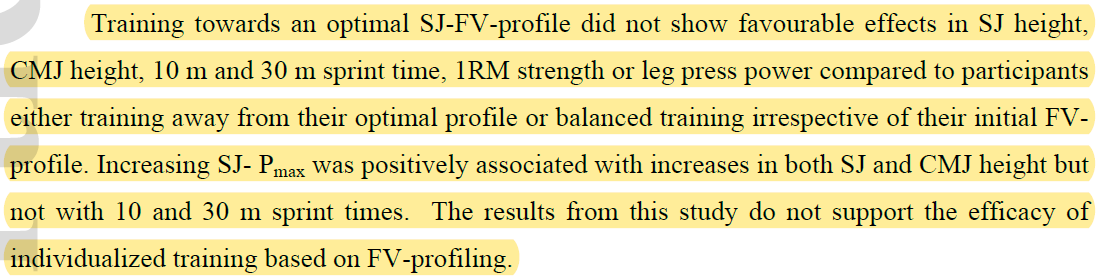 tobyedwards_phd's tweet photo. 🔬Interesting study that individualized training based of vertical F-v profile to improve physical performance characteristics 

❌The results of this study "do not support the efficacy of individualized training based of the F-v profile"

Open access ⬇️⬇️
https://t.co/KV7f1Yb0NB https://t.co/QUypuVJRam