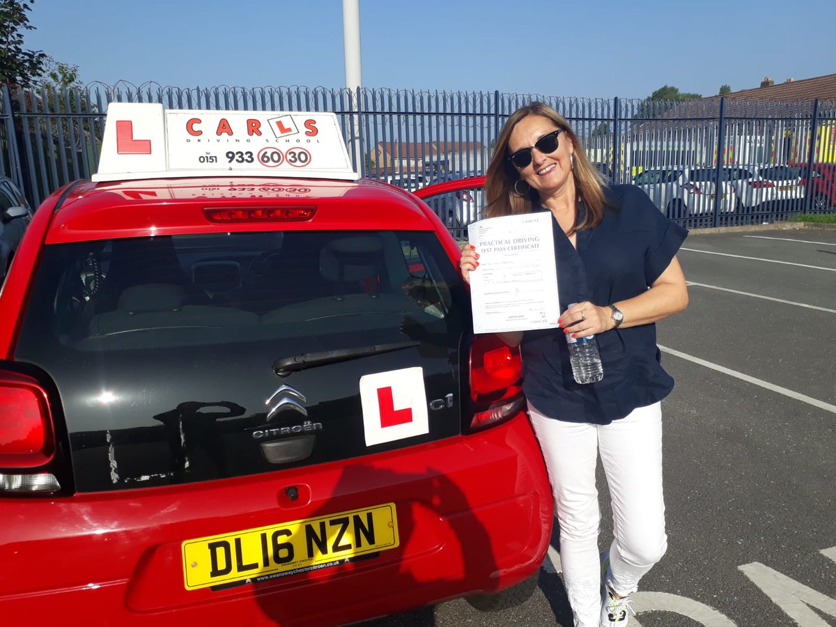Congratulations to Julie rafferty on passing her driving test today with #carlsdrivingschool. A fantastic drive today Julie. Well done. Keep safe. Enjoy your freedom <a href="/carlsdrivingsch/">Carls Driving School</a> Uniquely Sefton - Seftonhour Crosby Bubble Bootle Seaforth, Wirral, United Kingdom