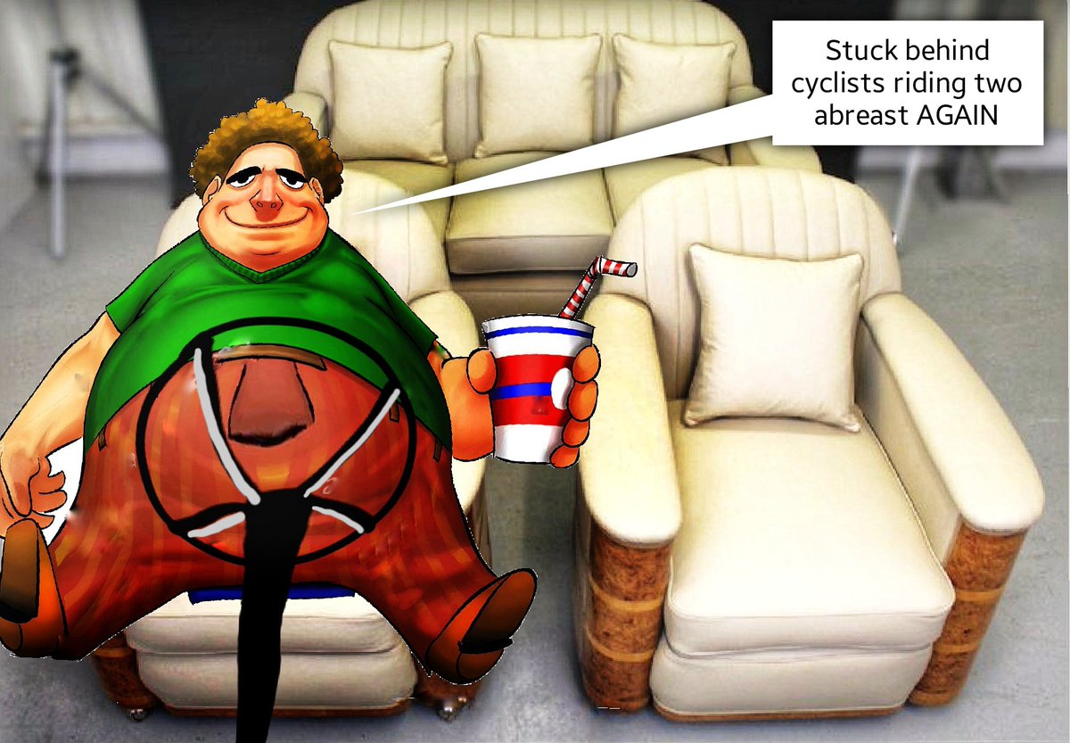 @MJ_Pearson29 @LeicsSpecials <a href="/leicspolice/">Leicestershire Police</a> Your car is built with seats side by side permanently 2 abreast. 

So you first.