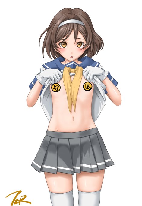 谷風さんは常識人枠
どんどん脱いでるみたいに並べてるけど最も新しい絵は2枚目なんです😅 