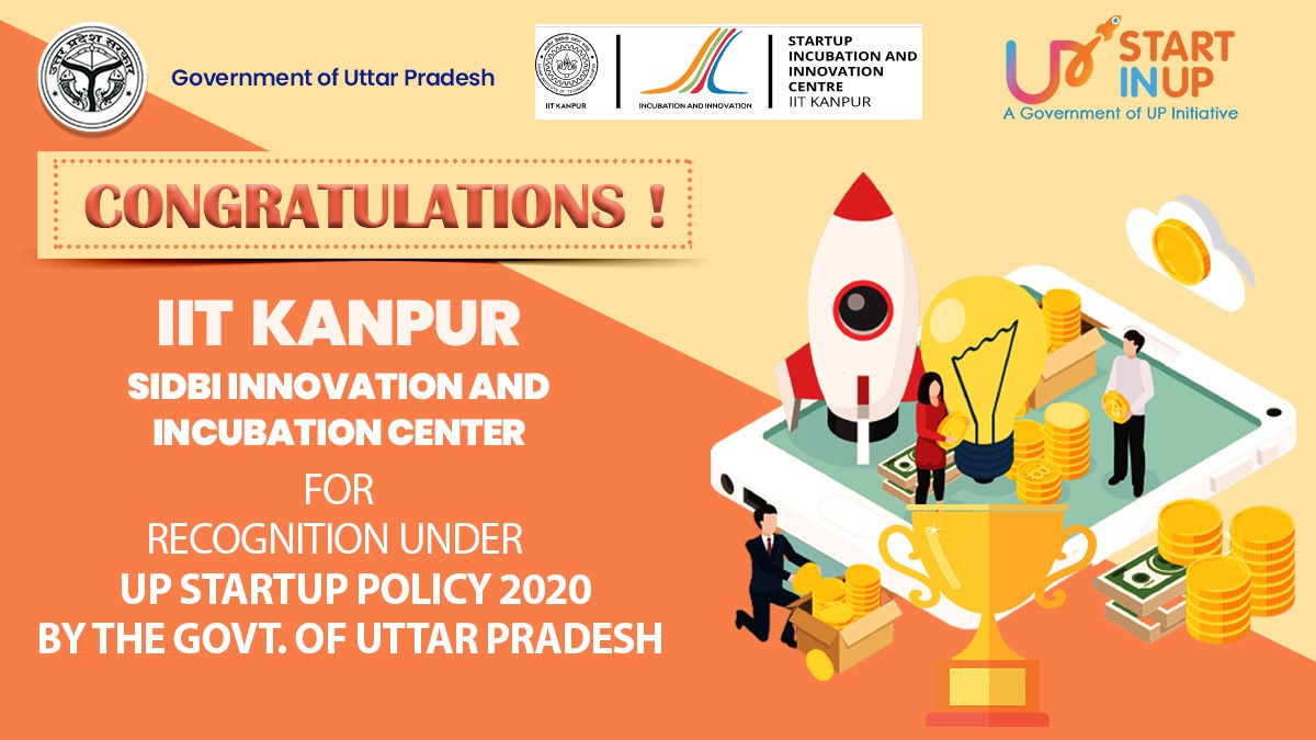 UPStartuppolicy's tweet image. Congratulations @IncubatorIITK for being recognized under UP Startup Policy 2020 by the govt. of Uttar Pradesh. With highly skilled human resource &amp;amp; business friendly policy, #UttarPradesh is emerging as a promising start up hub.
#StartupinUP #incubator #startups 
@InfoDeptUP