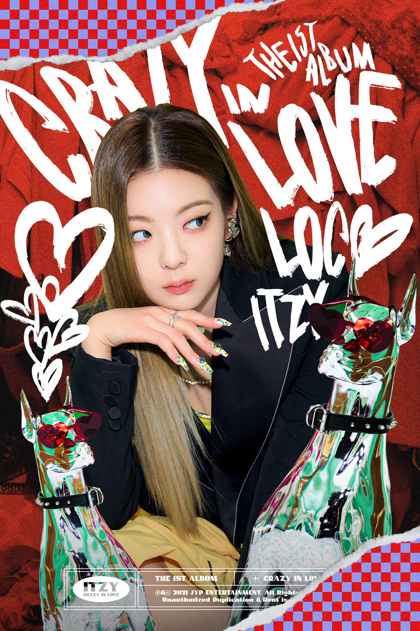 ITZY - Crazy In Love (LOCO) [Album Cover] by seblakvttl on DeviantArt