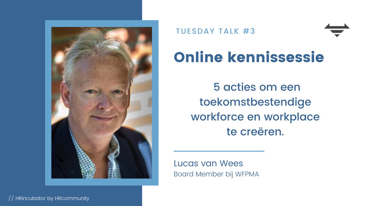Op 28 sept van 13:00 tot 13:30 uur deelt <a href="/LucasVanWees/">Lucas van Wees</a>, boardmember van <a href="/WFPMA/">World Federation of People Management Associations</a>, de belangrijkste resultaten uit het onderzoek: Creating people Advantage. Welke punten zijn het meest urgent voor de People Agenda van organisaties? Meer weten en aanmelden? ➡️bit.ly/3m9DoPr