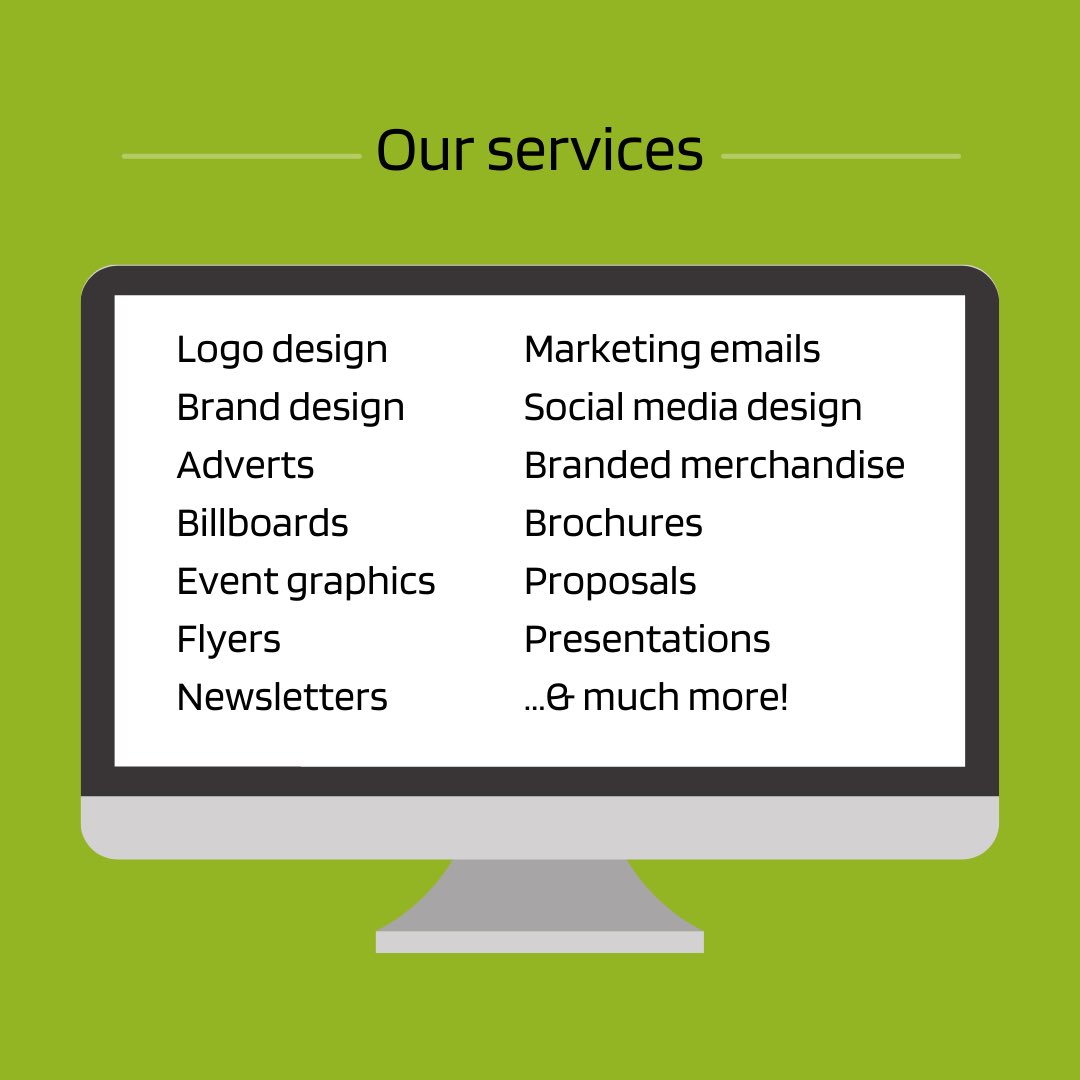 Good design helps make your business more profitable. Swipe to see our services and how we can help you! #designforbusiness #smallbusiness #businessowner #graphicdesign #marketingdesign #brandingdesign