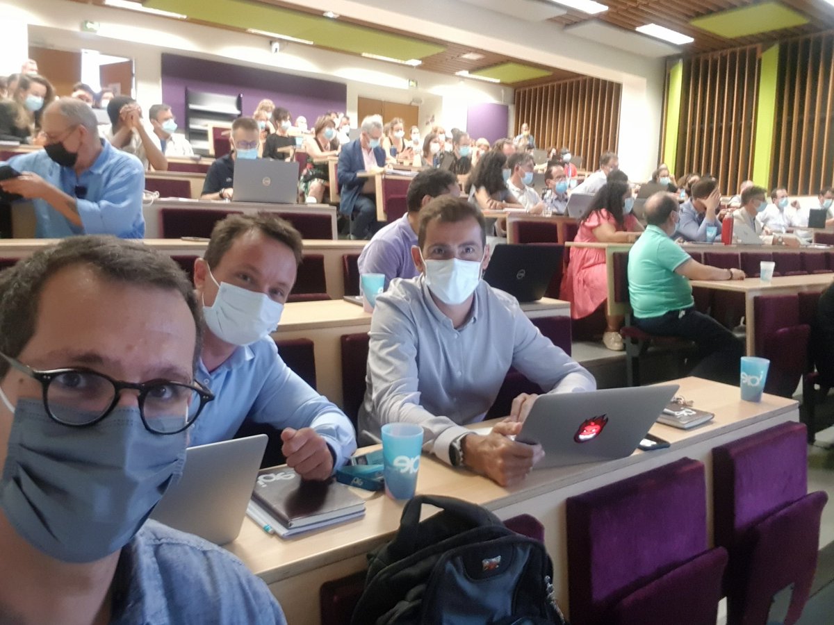 Very officially Back to business et back en amphi 😎 <a href="/IAEPoitiers/">IAE Poitiers</a> <a href="/UnivPoitiers/">Université de Poitiers</a>