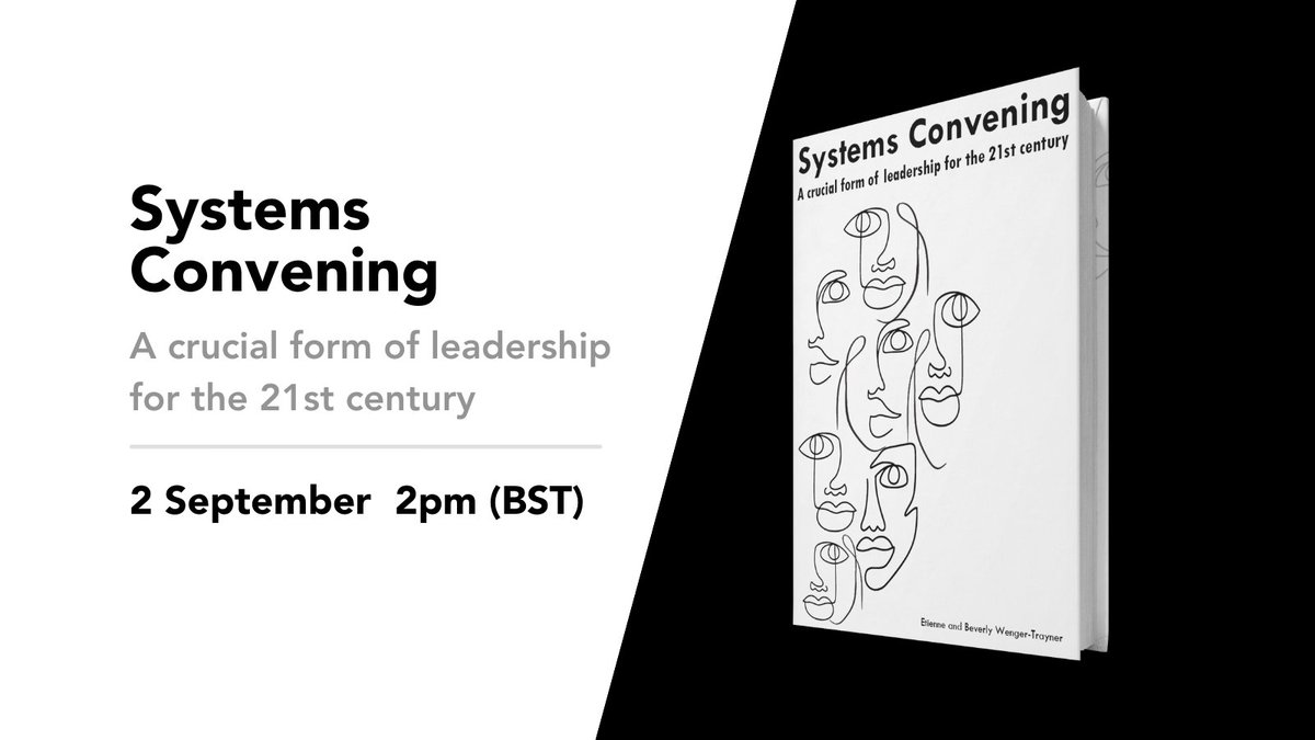 SysConvening's tweet image. Last week&apos;s &apos;Systems Convening&apos; book launch - w. around 500 people - was a real joy: “inspiring!”, “this has made my MONTH!”, “My heart is full - a wonderful affirming hour” people said.
Lots of great suggestions for next steps to support Systems Convenors, which we will share...