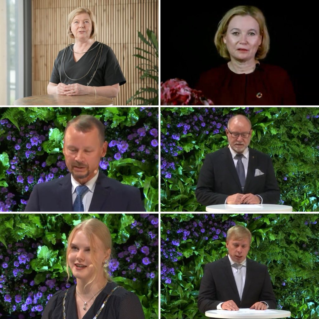 Lukuvuoden juhlallinen virtuaalinen avaus💜#OpeningCeremony @TampereUni