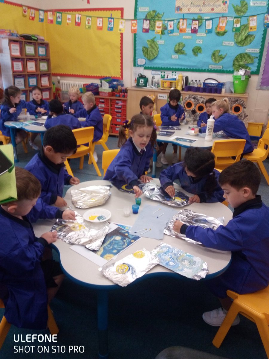 Edenhurst Reception (@epsreception) on Twitter photo Reception enjoying their art lesson creating pictures in the style of Van Gogh.
<a href="/EPSReception/">Edenhurst Reception</a>#EPSAchieve Reception enjoying their art lesson creating pictures in the style of Van Gogh.
<a href="/EPSReception/">Edenhurst Reception</a>#EPSAchieve
