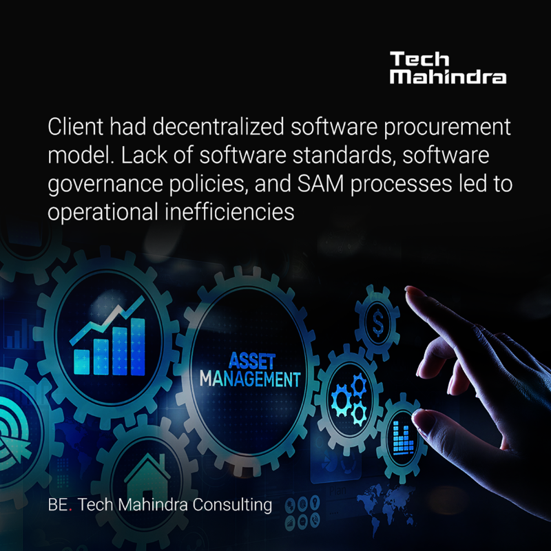 tech_mahindra's tweet photo. Learn how we helped World’s Largest Multinational #Insurance Company Optimize Overall Software Expenditure by 9.7% in just a year’s time with Superior #SoftwareAssetManagement

Know more - https://t.co/Yyz7U2Bi3F

#NxtNow #befutureready