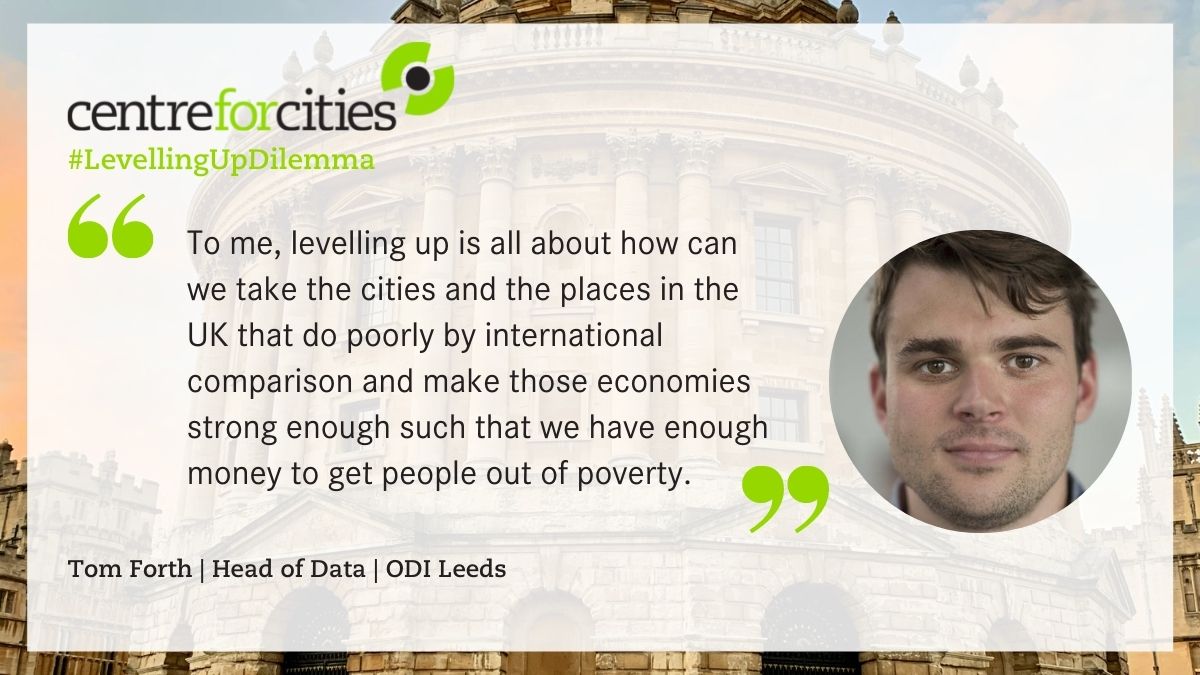 🗣️@thomasforth, Head of Data at @ODILeeds outlines his views on the meaning of levelling up and what it should aim to achieve. 
#LevellingUpDilemma