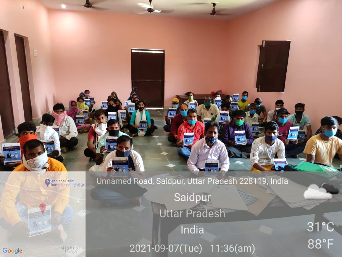 BhaskFoundation's tweet photo. Mobilization and Counselling for Sankalp Paint RPL at Misrauli, Sultanpur.
Launching of #AzadiKaAmritMahotsav under #SANKALPProject in Painting sector" sponsored by Paints and Coatings Skill Council https://t.co/D21aoqewH7