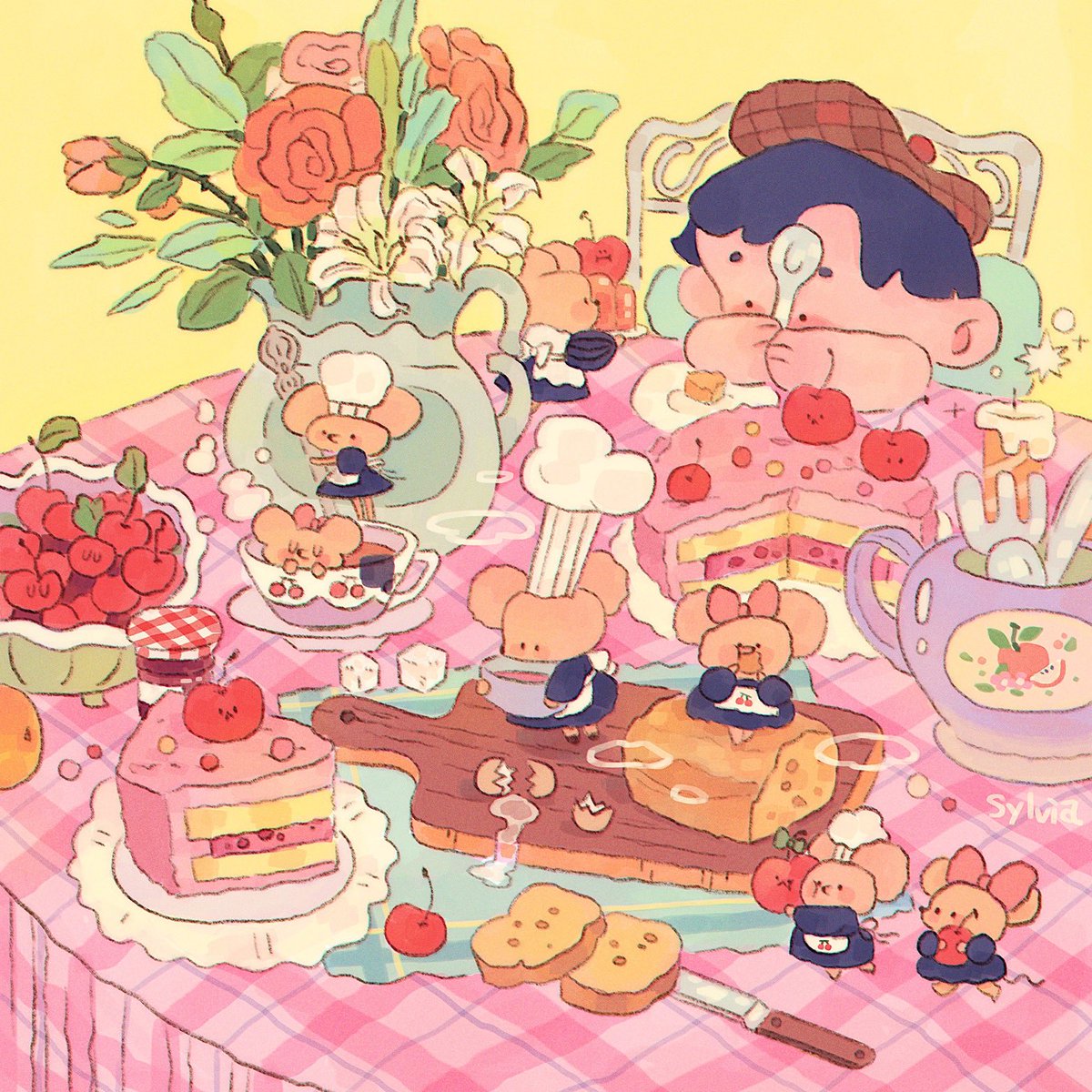 sylviahan213's tweet photo. BUSY BUSY 🐭 https://t.co/M8biJbXGnR
