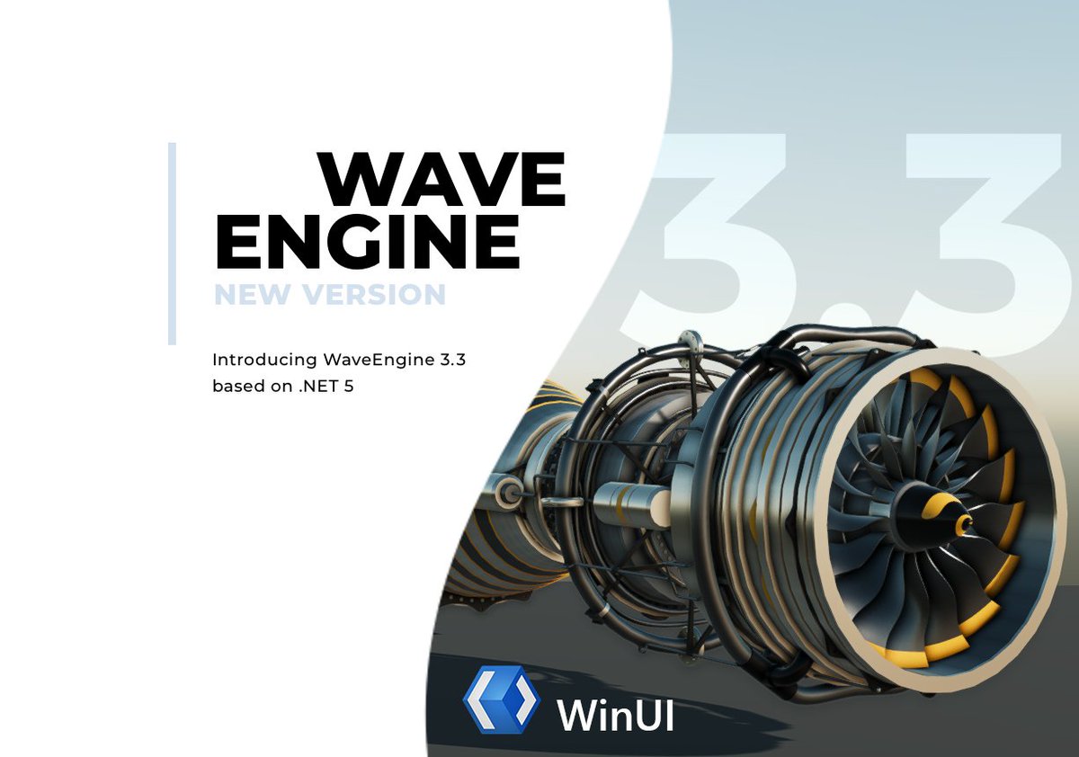 jcant0n's tweet image. We are happy to release #WaveEngine 3.3 preview (codename Prelude). It is the last version before we enter in a new period. It allows developers to start creating new 3D #WinUI 3 applications today! plainconcepts.com/wave-engine-3-…