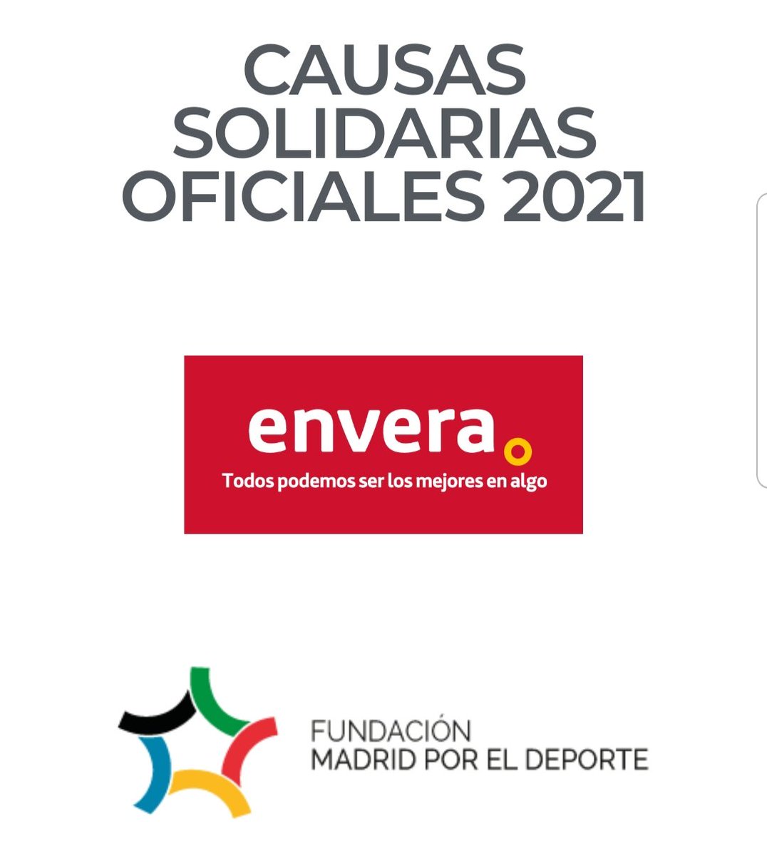 Grupo_Envera_'s tweet image. Este domingo vuelve la carrera más esperada, la más emblemática de la capital. Con mucha ilusión estaremos en la #MadridCorre de @AD_MAPOMA acompañando a los #MAPOMArunners que, además de grandes deportistas, tienen un gran corazón solidario
