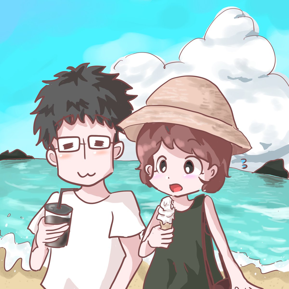 夫婦イラスト 夫婦イラスト