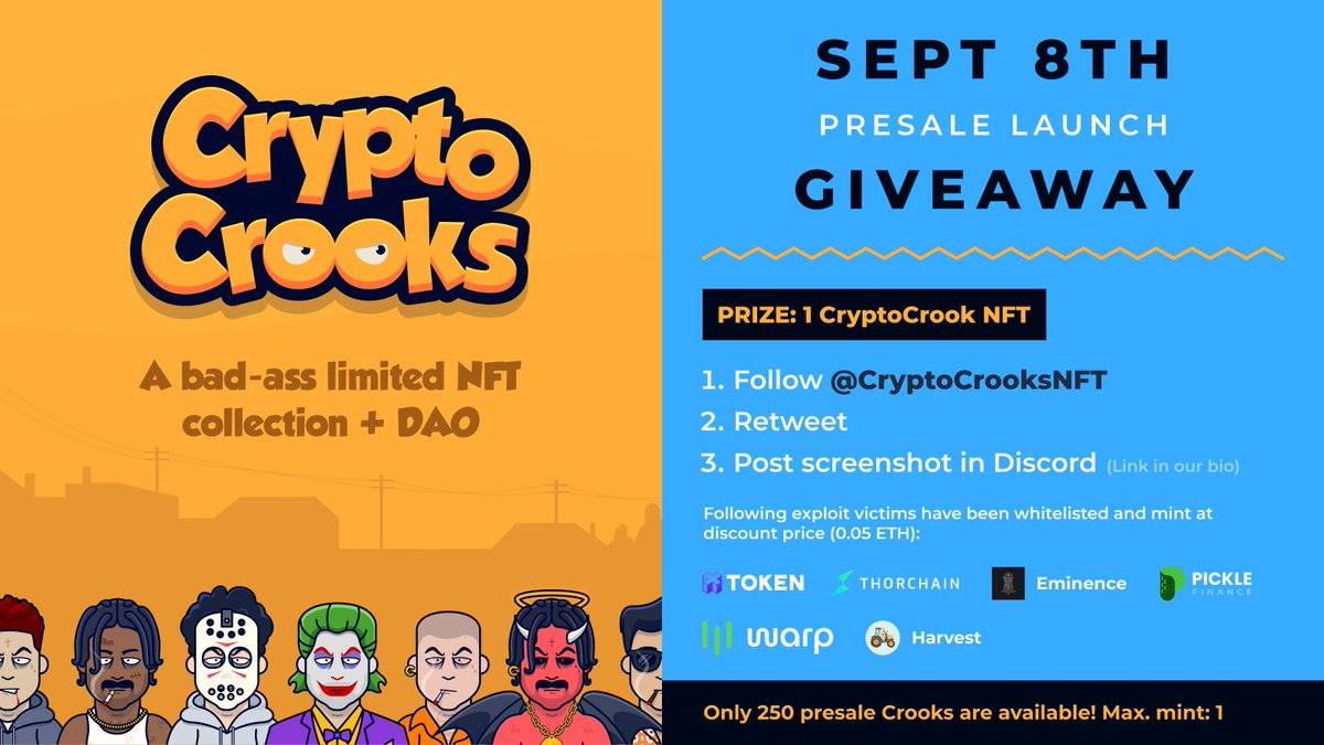 CryptoCrooks - cryptocrooks.eth tweet media