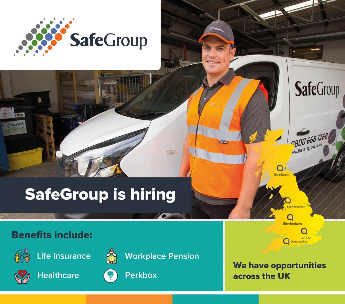 SafeGroup are recruiting for team members to deliver on new contracts secured for the future.  Long term prospects with a nice benefits package.   Jon and Rosa are the recruitment team waiting to hear from you. #SafeGroup #Jobs #Careers #Contractwins
uk.indeed.com/jobs?q=SafeGro…