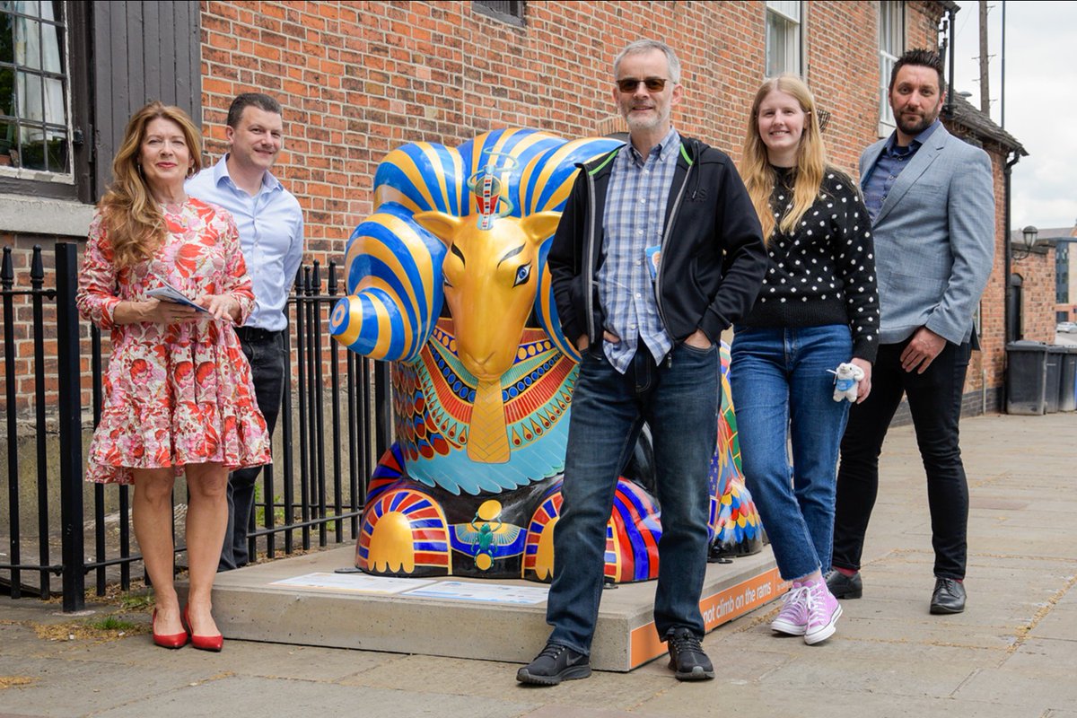 Been making sheep's eyes at Rameses? Now’s your chance to own the ‘wooler’ of Egypt at the #DerbyRamTrail auction!

On Thursday 30 <a href="/DerbyRamTrail/">Derby Ram Trail</a> rams will be auctioned off to raise funds for <a href="/derbymuseums/">Derby Museums</a>. Get ready for an exciting night of bidding!: ow.ly/cAWp50G4OwX