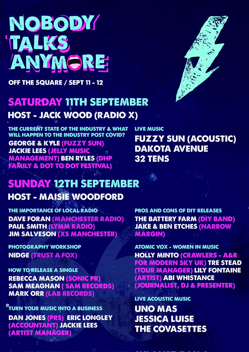 Camilla Whitfield (@whitfield_cami) on Twitter photo <a href="/nobodytalksuk/">Nobody Talks Anymore</a> are running a great weekend of panels/workshops - I've also collaborated with <a href="/The_Pentatonic/">The Pentatonic</a> x <a href="/AtomicVox/">Atomic Vox Magazine</a> on a women in music one featuring some incredible women - you can get your tickets here🖤
thepentatonic.co.uk/tc-events/nobo… <a href="/nobodytalksuk/">Nobody Talks Anymore</a> are running a great weekend of panels/workshops - I've also collaborated with <a href="/The_Pentatonic/">The Pentatonic</a> x <a href="/AtomicVox/">Atomic Vox Magazine</a> on a women in music one featuring some incredible women - you can get your tickets here🖤
thepentatonic.co.uk/tc-events/nobo…