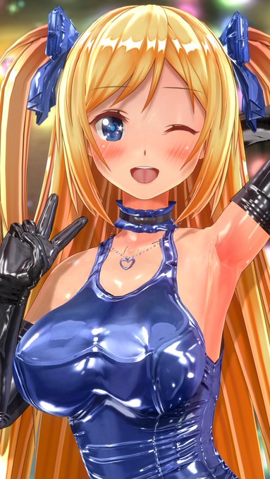 金髪スク水ガール
#COM3D2 