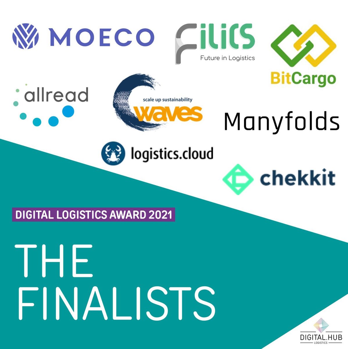 We are happy to announce that we have been selected among the top 8 finalists to compete for the #Digital #Logistics #Award 2021 with our innovative #Sustainability #Management #Platform (SMP)!

#voteus #smp #startup #innovation #award #finalist