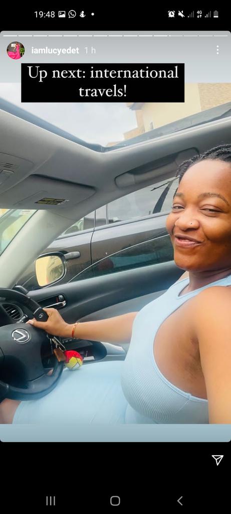 Lucination3's tweet photo. Guess who just copped a ride in town!
The #grillboss Lucy got herself a ride!
#Lucination
#ItsaPleasure✌🏾💋
#BBNaija https://t.co/9GOQUs7McH