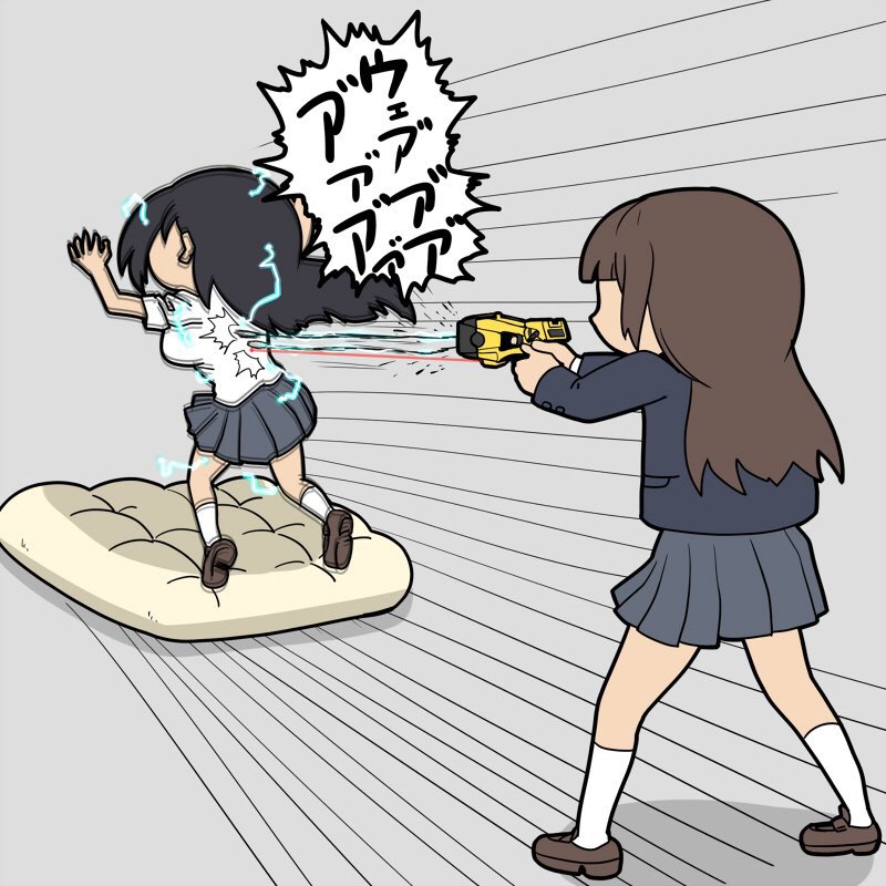 #女の子に銃持たせるの好きゾ 