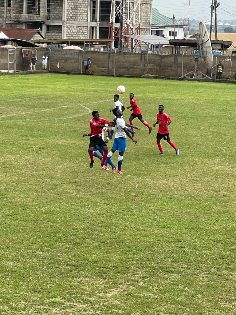 mbcfc21's tweet photo. Second half underway...
#FutureStars 0-1 #MBCFC
@Muftawu_Nabila @ghanafaofficial @Sika_Fotos @GyekyeDiago @thenanaakuagh @thecruggers https://t.co/OC1Dy8GaNo