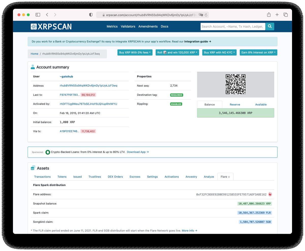 A great new feature on the XRP scan explorer👍 Now you can check 