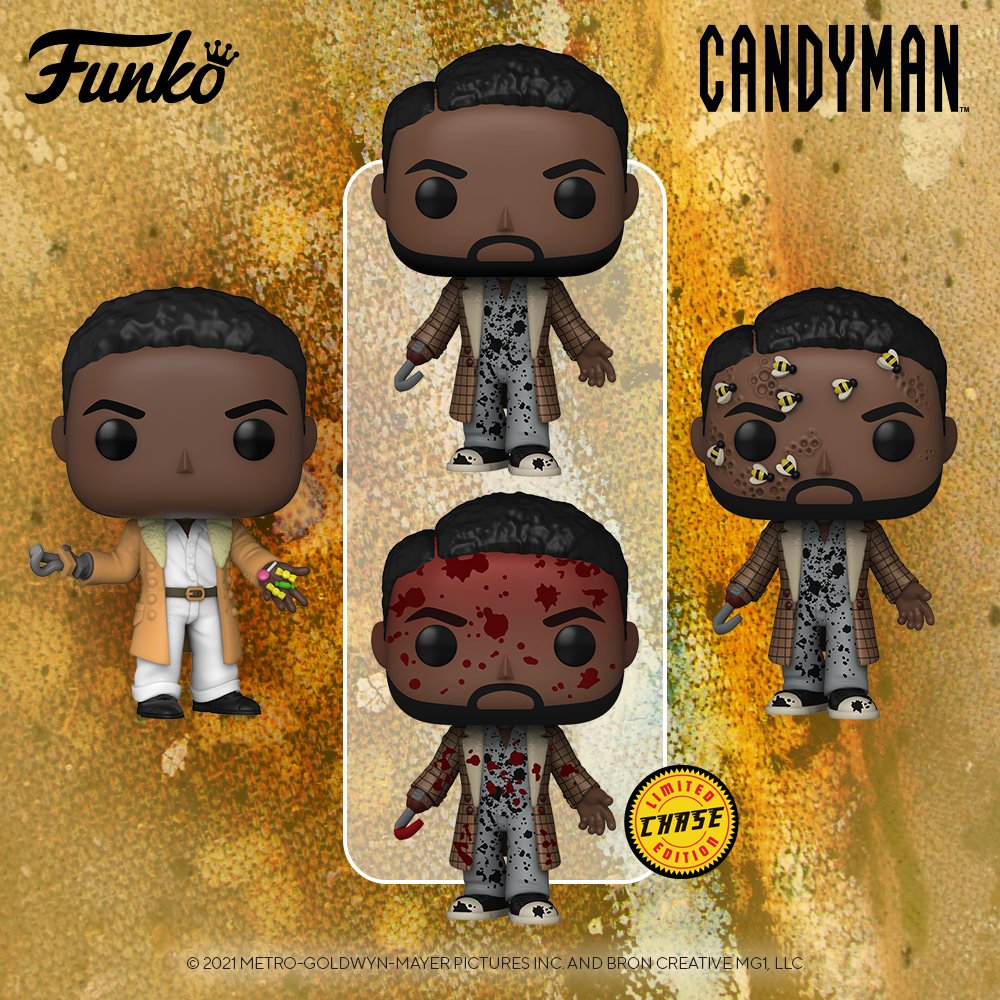 For the chance to win our #Candyman Pop! collection - including the Chase! - simply follow <a href="/FunkoEurope/">Funko Europe</a> and reply with your three-emoji review of the film! 

Winner will be chosen at random and announced  10.09.21. T&amp;Cs apply: woobox.com/a7evkq