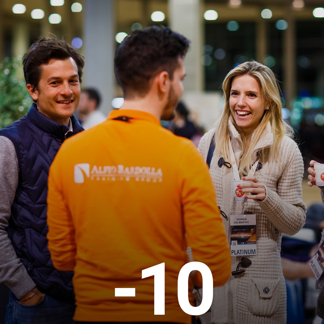 EMOZIONI BELLISSIME E INDESCRIVIBILI
Bisogna esserci al Wake Up Call per viverle in pieno.
Manca sempre meno al prossimo!
Tu ci sarai? 👉 bit.ly/3zyO26b