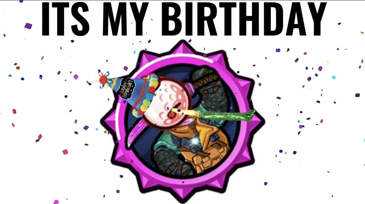 Blank1TheBattle's tweet photo. Happy birthday to me happy birthday to me, happy birthday to meeeee, happy birthday to Blank yay. Beep Bop #BDAY #birthday https://t.co/alYMVAUyEy