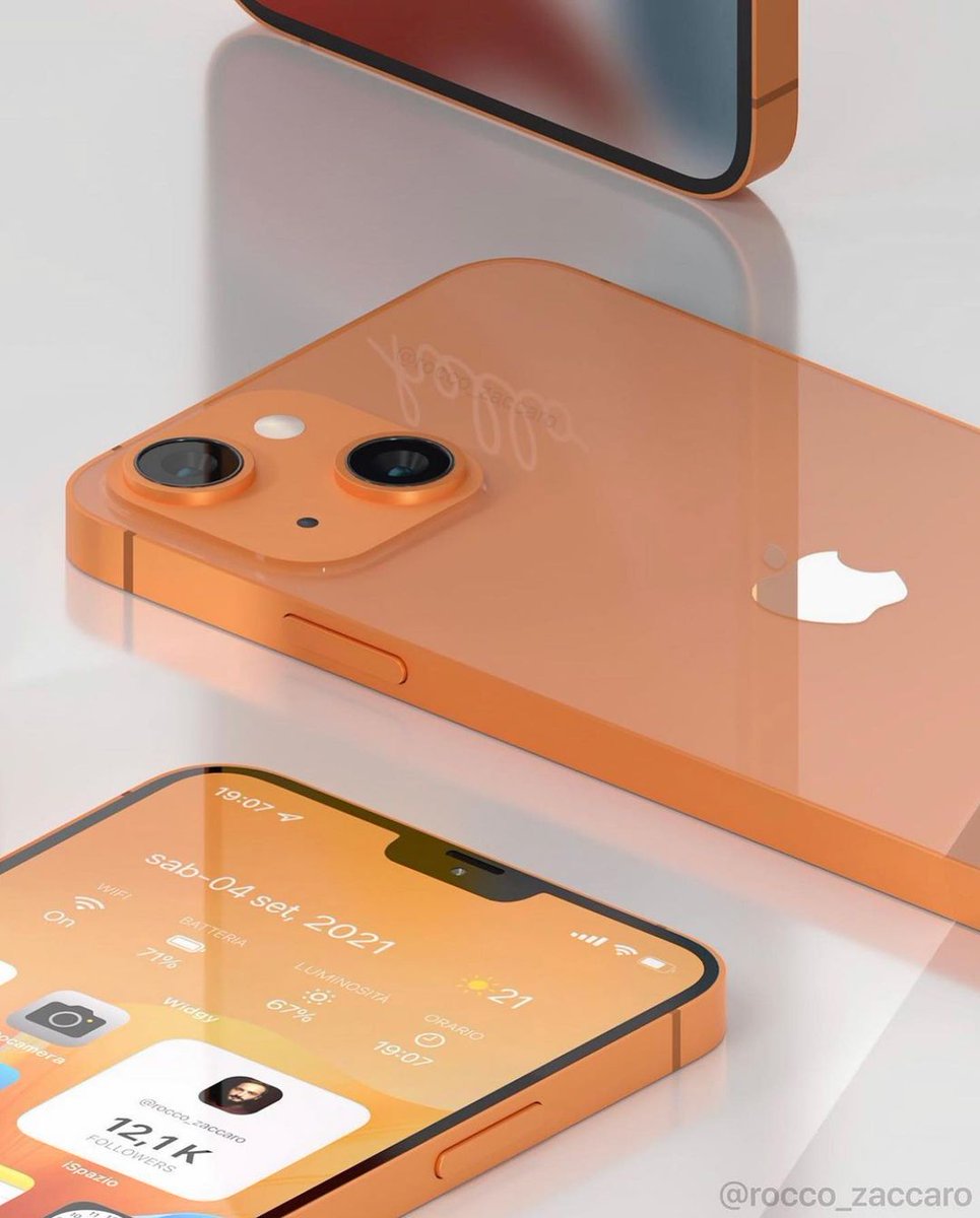 TechScoreNY's tweet photo. I DIG this colorway #TANGERINE #iPHONE13 🧡🧡 https://t.co/FP92HPsS2Y