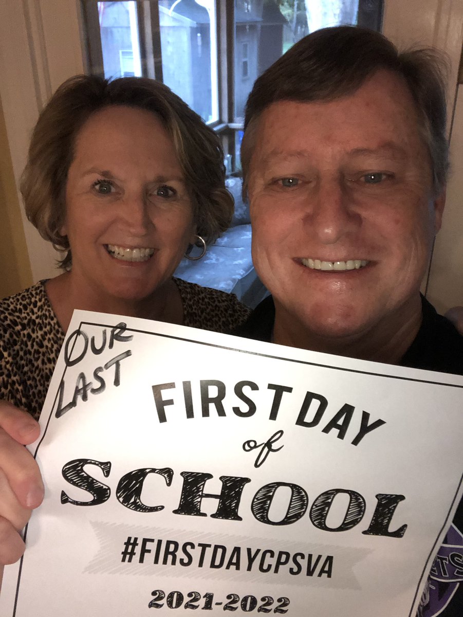 debgresh's tweet photo. Our very LAST first day!
Years 32 and 30.
#FirstDayCPSVA https://t.co/2WFZB3o6X5