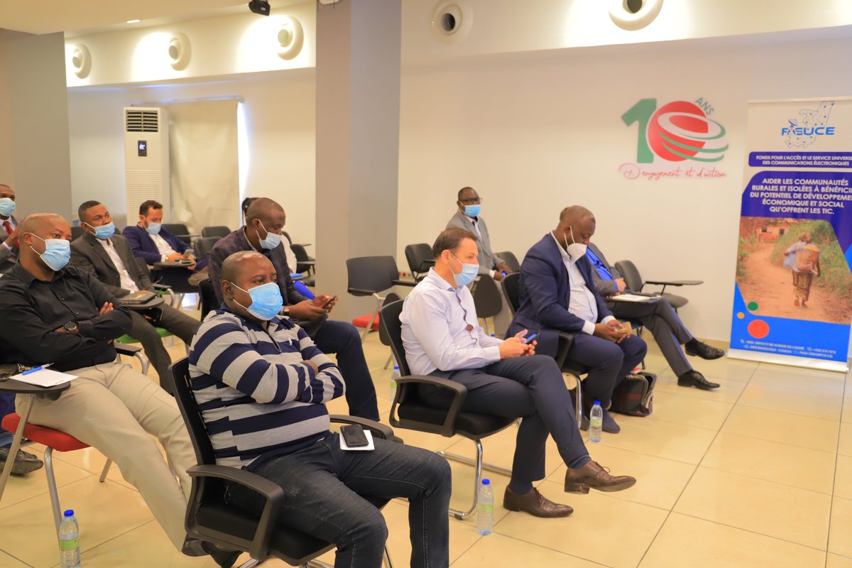 ARPCECongo's tweet image. L’ARPCE a organisé ce mardi 7 septembre avec les opérateurs téléphoniques et Fournisseurs d’Accès Internet (FAI) exerçant dans le pays, une réunion sur la cartographie nationale des réseaux à fibre optique.
#ARPCECongo #Telecommunications #Fibreoptique