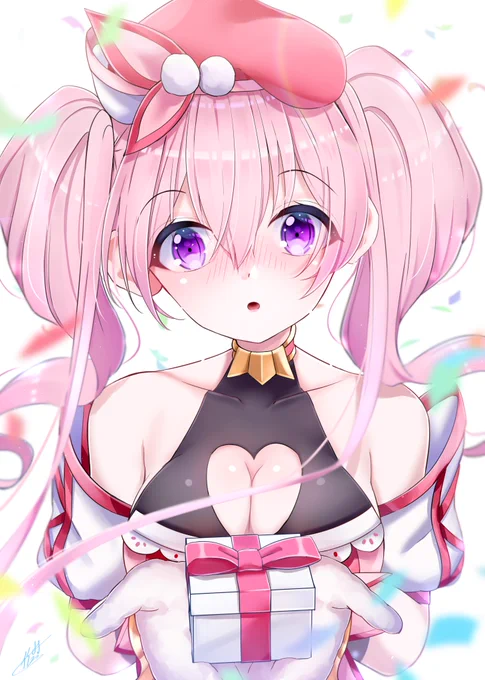 ツムギちゃんへ!お誕生日おめでとう〜!🎉🎁
#プリコネR
#ツムギ誕生日 