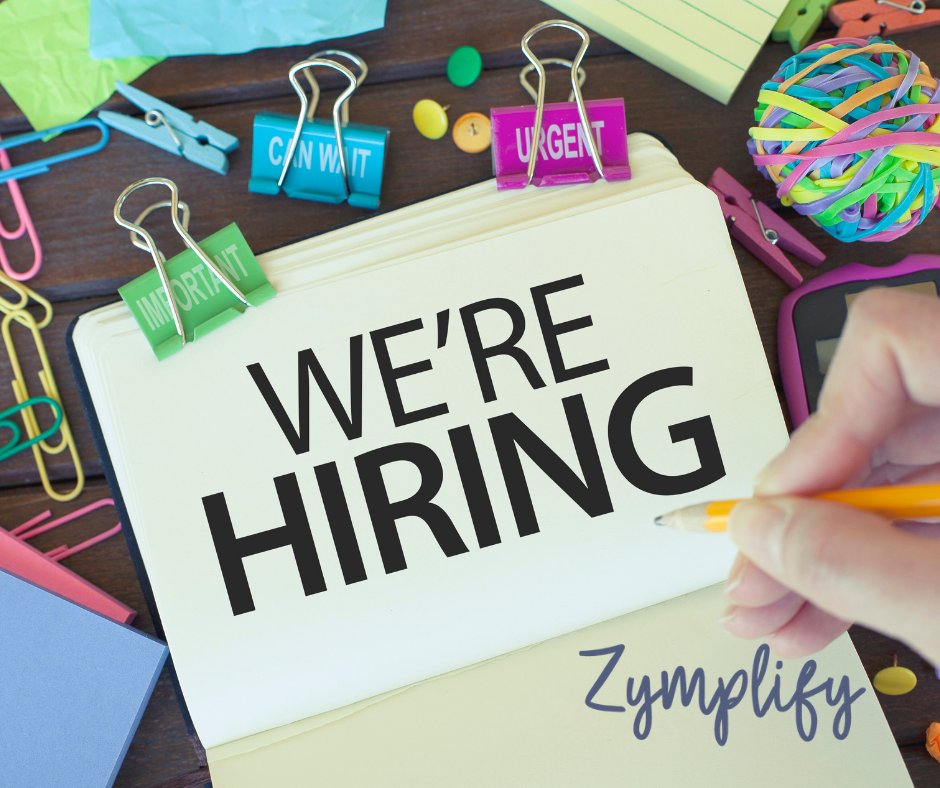 There has never been a more exciting time to join Zymplify! Having recently secured a major investment and launched v5 of our platform we are primed for serious growth and are on the hunt for ambitious marketers to help us scale fast #MarketingJobs
w3rl.co/13SLq
