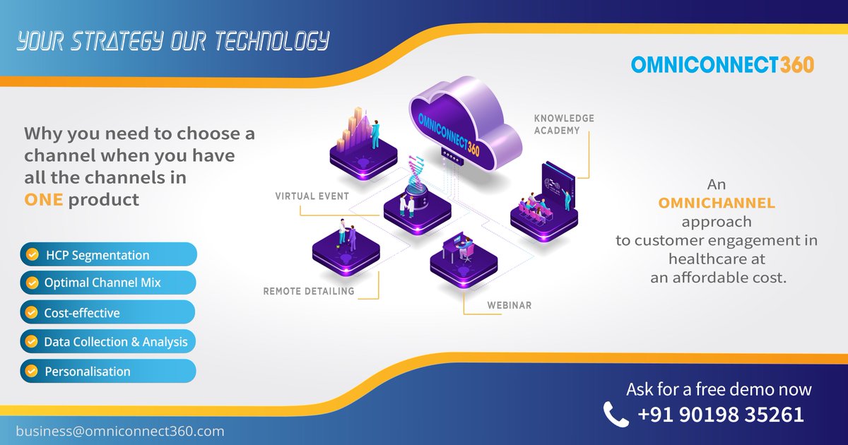 digitalAplus's tweet photo. #COVID19 has triggered the industry welcoming more #omnichannel interaction approaches for #customers who were already seeking alternative methods to #engage, with personalised information as and when required via preferred channels.
Ask for a free demo- Call: +91 9019835261 https://t.co/PDqxxfagyL