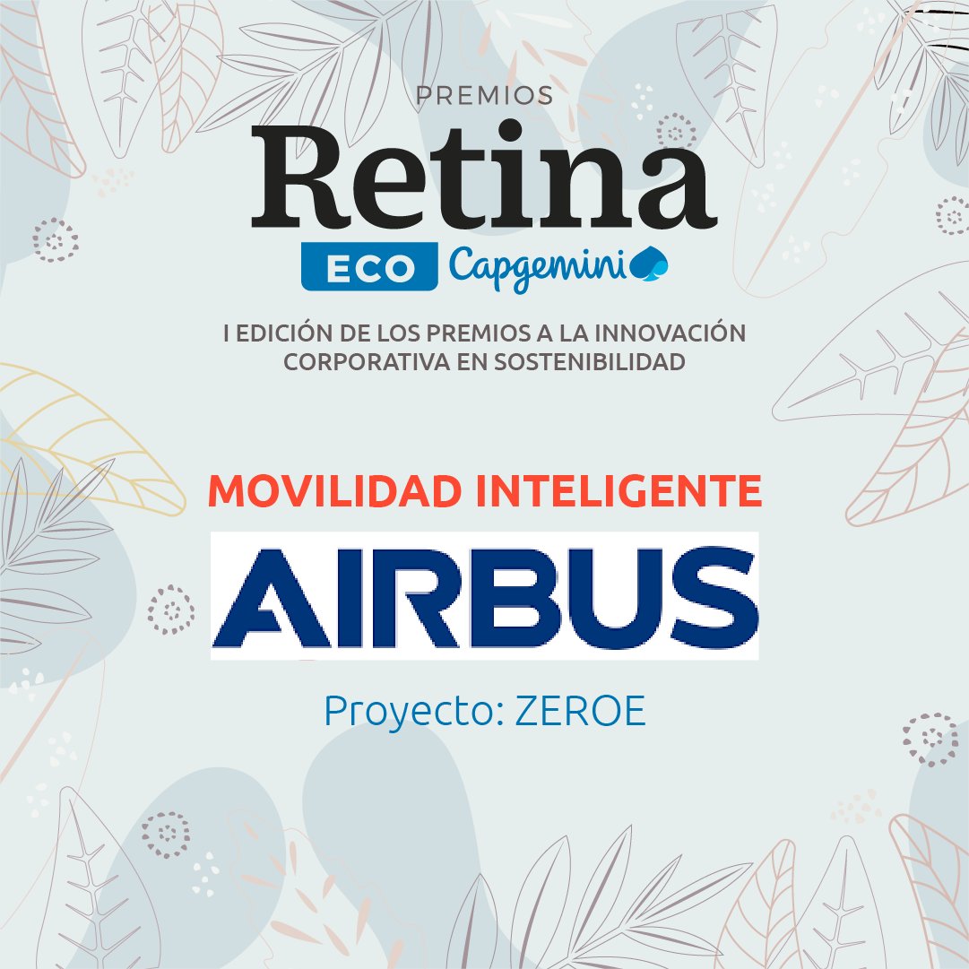 Capgemini_ES's tweet photo. Enhorabuena a @EsAirbus, @cellnextelecom, @Repsol y 
@TRSA_rrhh - @ReciclaliaC ,   ganadores de la I edición de los #PremiosRetinaECO, de @elpais y @Capgemini_ES
Grandes proyectos que trabajan por la #sostenibilidad. https://t.co/zUKdSRCTAp