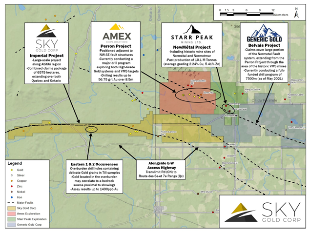 #PressRelease
SKY GOLD CORP CONDUCTS VTEM AT THE IMPERIAL PROJECT CONTIGUOUS TO AMEX EXPLORATION’S PERRON PROJECT, QUEBEC
Read More: buff.ly/3tmGmRW
$SKYG.v