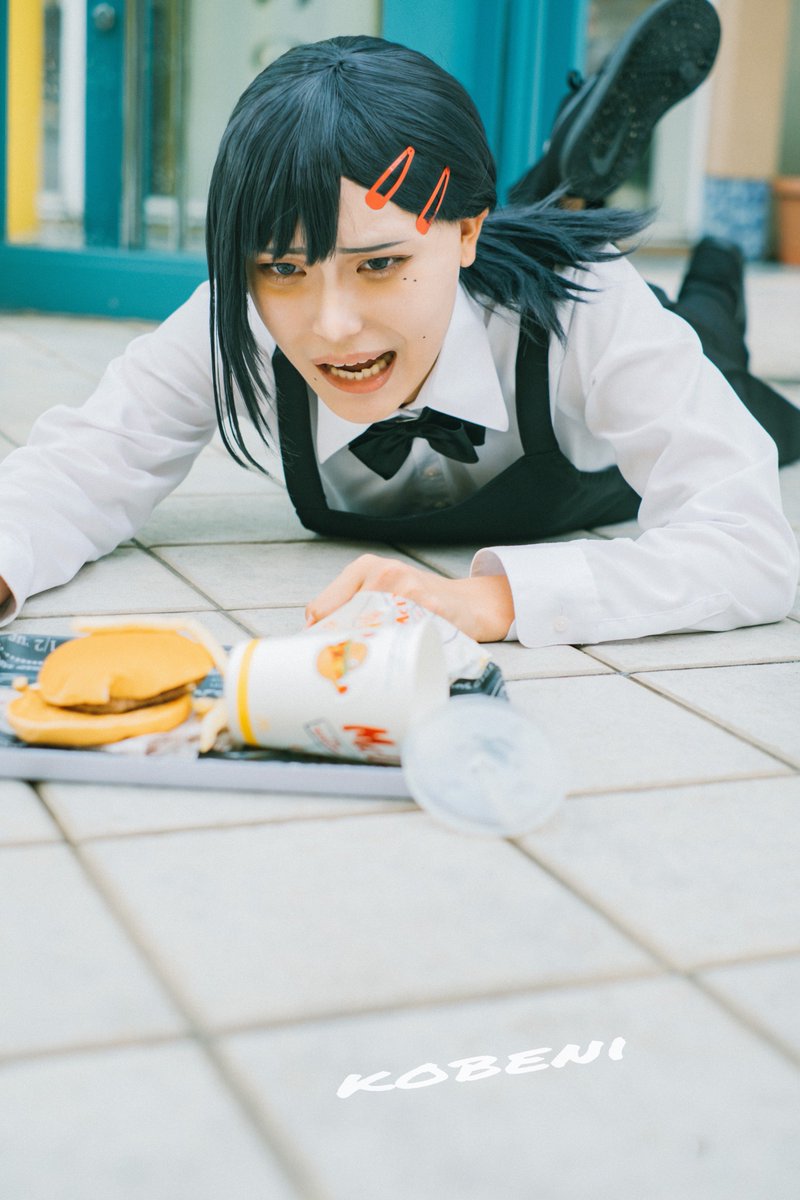 人気メーカー・ブランド チェンソーマン 東山コベニ ウィッグ コスプレ