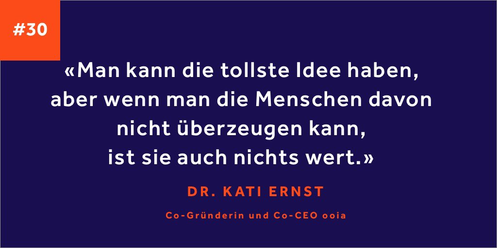 „Wir machen das!“ Dr. Kati Ernst von @its_me_ooia teilt im Role Models Podcast spannende Tipps und Insights zum Gründen - sie war übrigens noch in Elternzeit und ihre Co-Founderin Kristine war angestellt. #femaleentrepreneurs #founders #ooia 🎧 rolemodels.co/podcast/dr-kat…