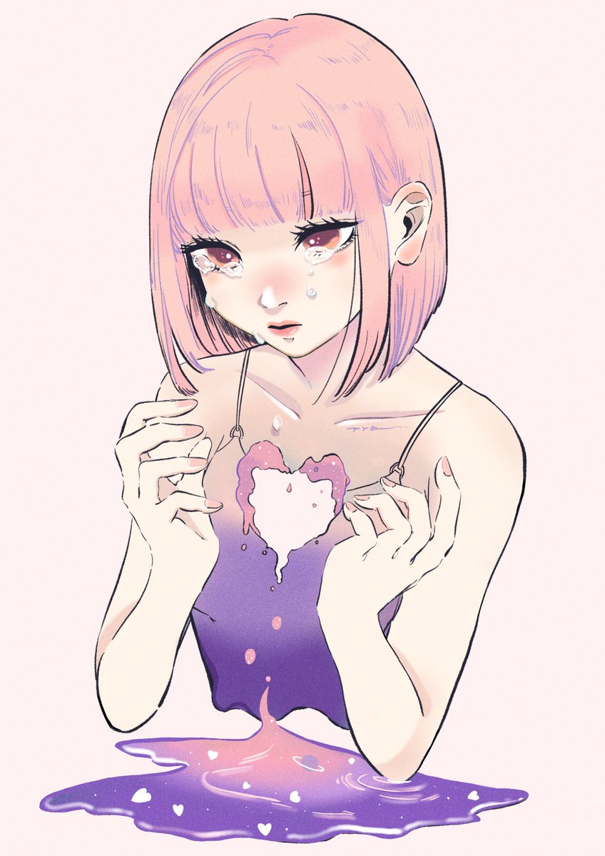 「心は掴めない、汲みとるもの 」|TIYOKIのイラスト
