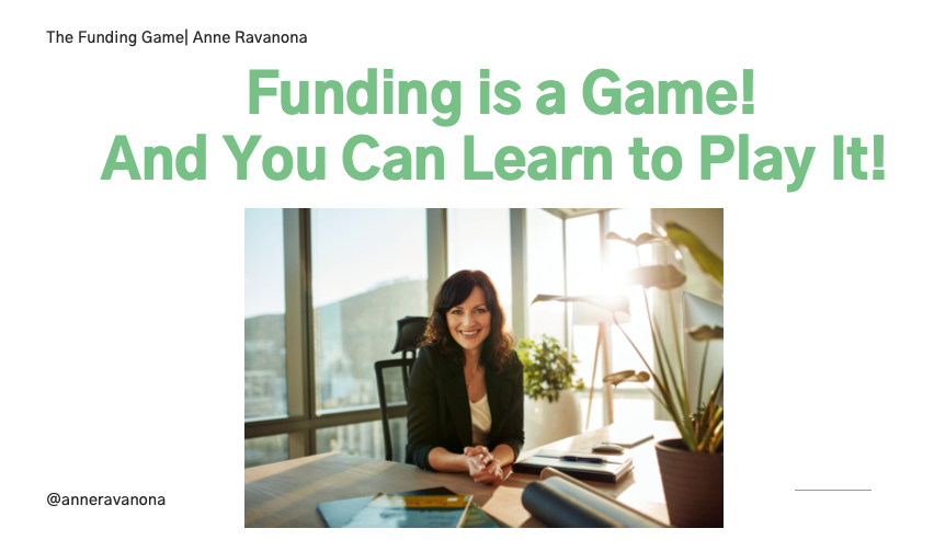 anneravanona's tweet photo. "Funding is a Game and you can learn how to play it" - one of my key messages from my talk at #EmpowerConf today - @anneravanona @GlobalInvestHer https://t.co/0F5WPO5pJi