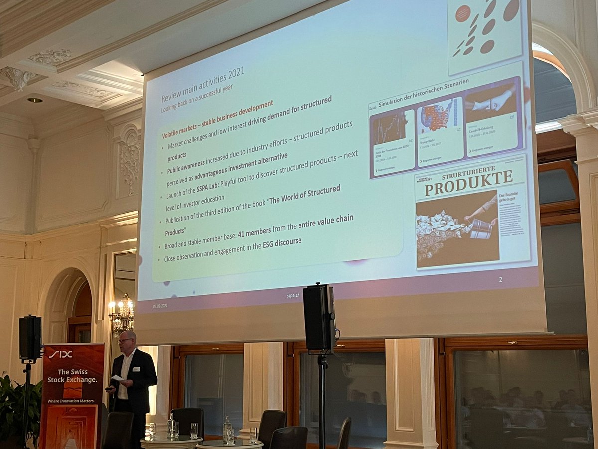 The SSPA‘s chairman Markus Pfister speaks about the past achievements of the association and the activities to come. He welcomes all participants and wishes an insightful 11th Structured Products Forum! #SPForum2021